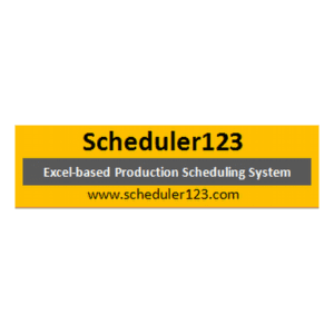 Production Scheduling Excel